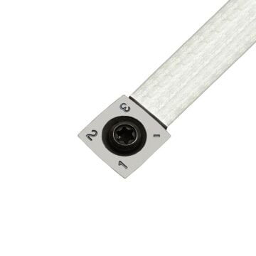 Narex 819502 Karbür Elmas Uçlu Uzun Ahşap Torna Bıçağı Oval Kare Tip