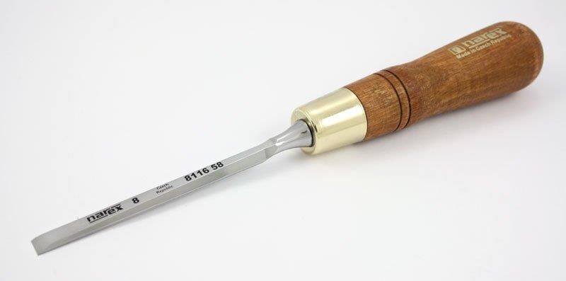 NAREX 811658 Premium Cilalı Marangoz Düz Iskarpela