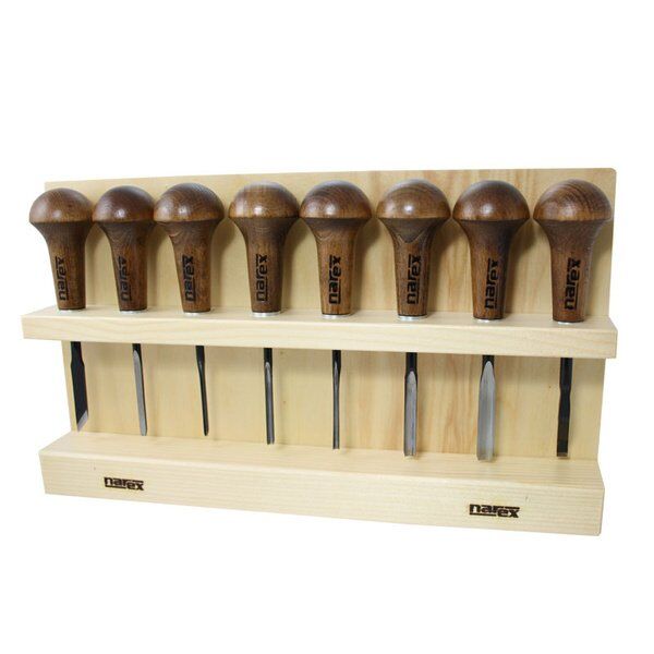 NAREX 868700 Profi Linol Avuç içi Ahşap Oyma Seti 8 Parça