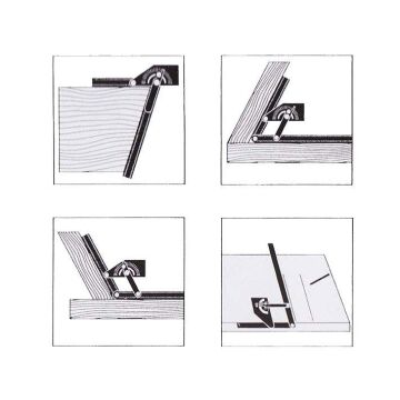 Rox Wood 0102 Çok Fonksiyonlu Dereceli Gönye İletki 23cm x 50cm