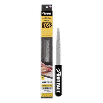 Kutzall WD6330 Düz Sivri Karbür Kalın Diş Ahşap Törpü 152 mm