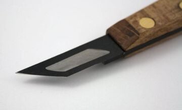 NAREX 822530 Profi Ahşap Yontma Bıçağı Üç Kenar Carving Knife 40x12 mm