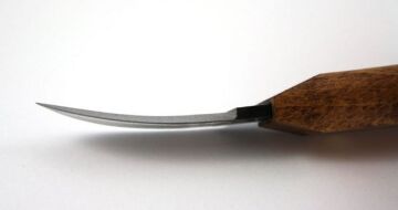 NAREX 822540 Profi Ahşap Yontma Bıçağı Bükülmüş Carving Knife 40x12 mm