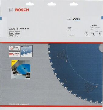 BOSCH Expert Metal 305x2.6x25.4 mm 80 Diş Elmas Uçlu Metal Kesme Daire Testeresi (2608643061)