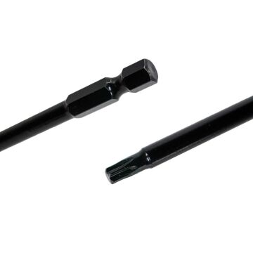 6433 Manyetik Uzun Torx Bits Uç T30x200 mm