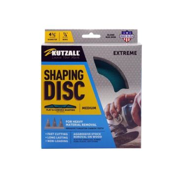 KUTZALL SD412X70 Orta Diş Düz Törpü 115 mm (Taşlama İçin)