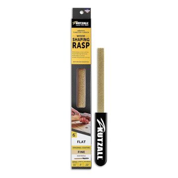 Kutzall FT6170 Düz Karbür İnce Diş Ahşap Törpü 152 mm
