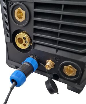 UNIARC Hanker Mig 185 için 12 Pin Tig Tetik Soketi (Hanker - Blueweld)