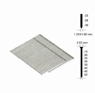 ABAKAN F20 Başlı Çivi 20 mm Havalı Tabancalara Uygun (1832-F30-F32-F50 için)