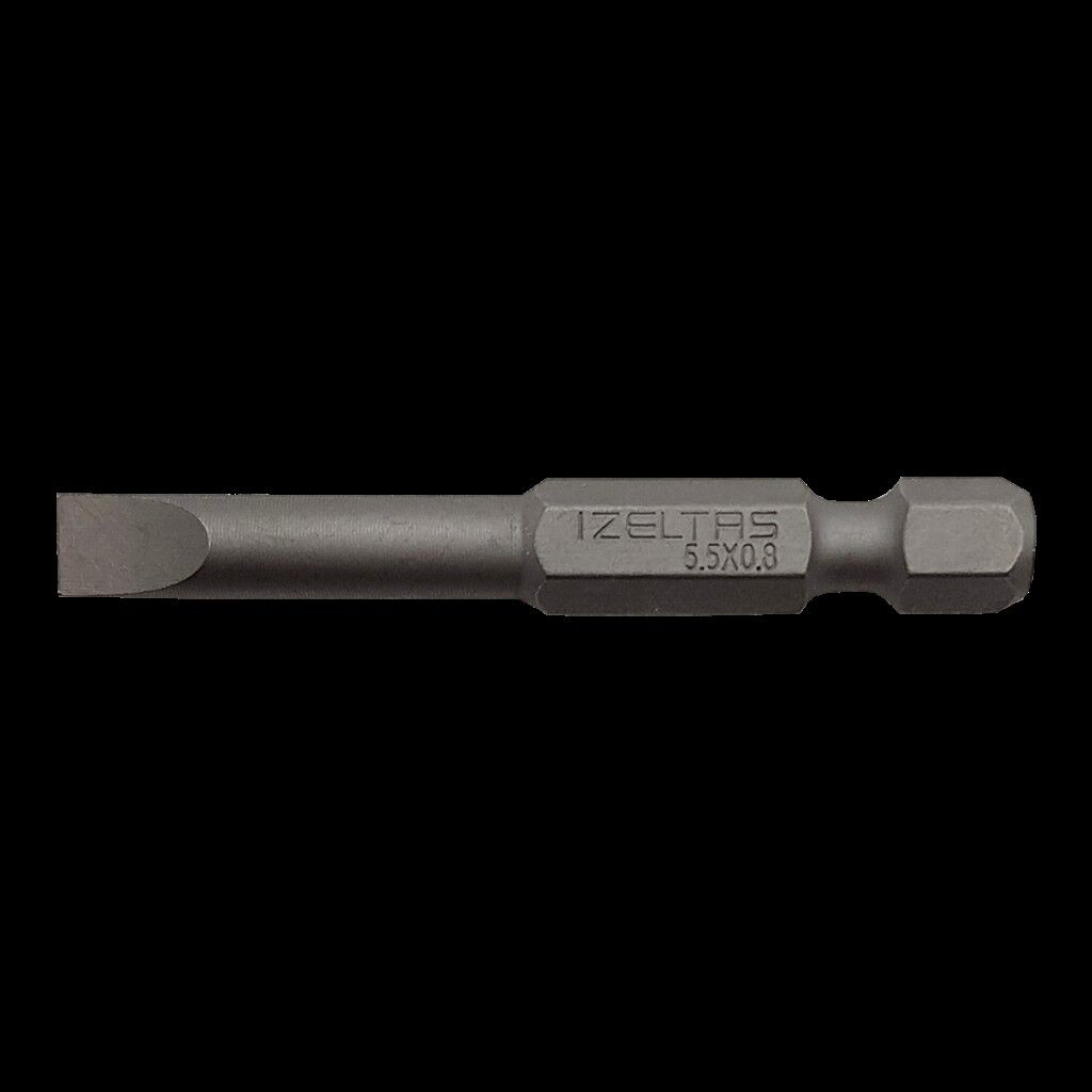 İZELTAŞ Düz Bits Uç 0.8x5.5 (50MM)