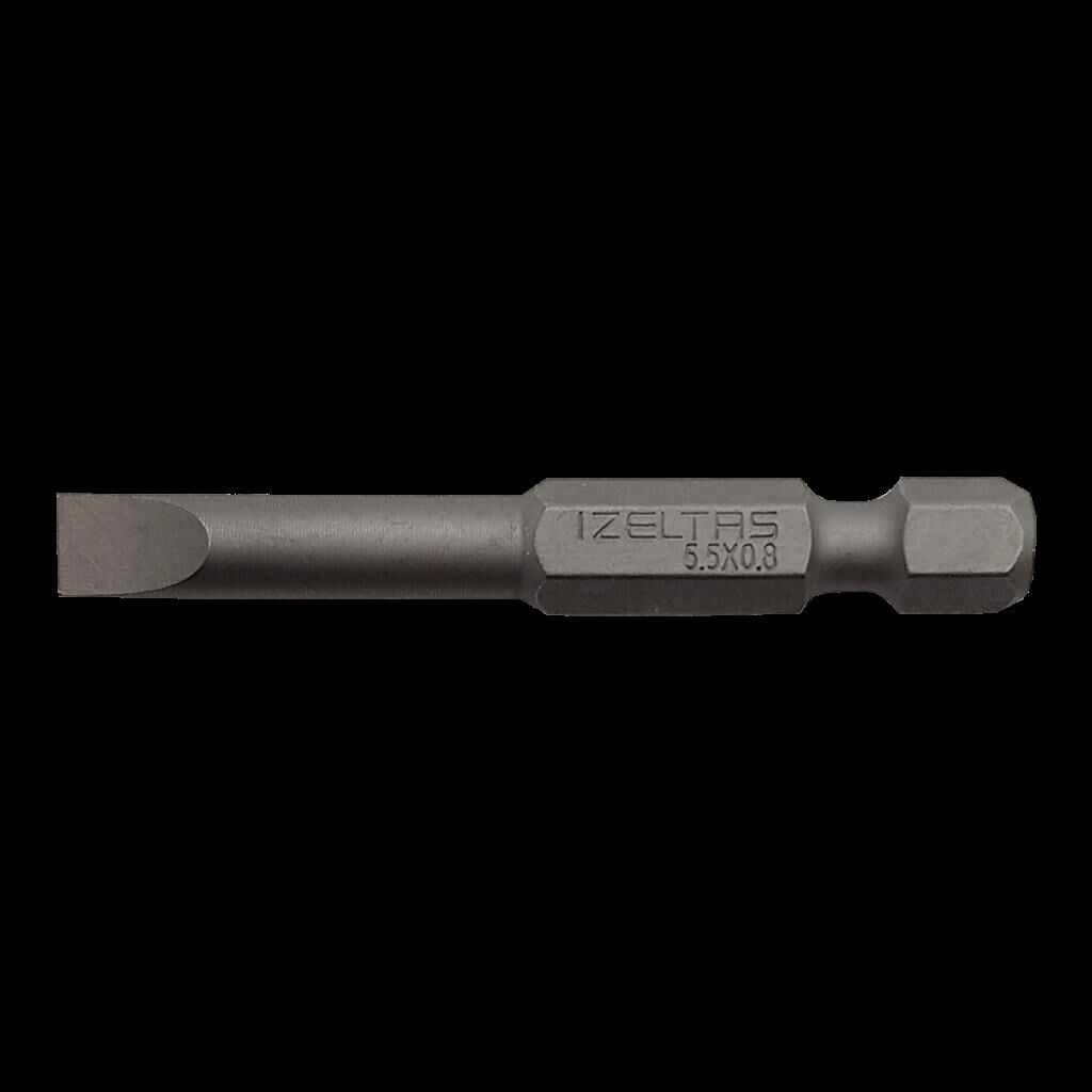 İZELTAŞ Düz Bits Uç 0.8x5.5 (50MM)