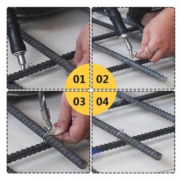 Rox 0109 Teleskopik Yarı Otomatik Tel Bağlama Aparatı