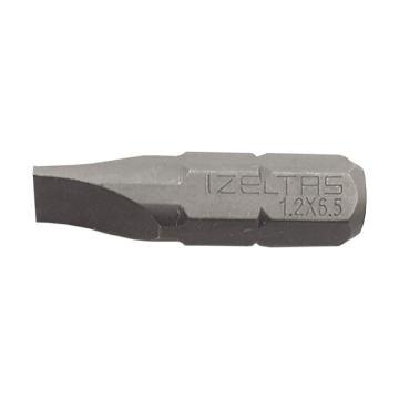 İZELTAŞ Düz Bits Uç 1.2x6.5 (25MM)