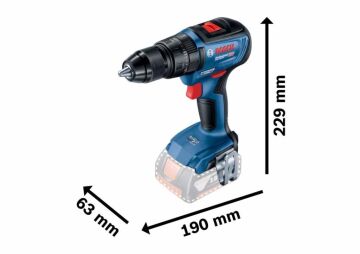 BOSCH GSB 18 V-50 Kömürsüz Motorlu Darbeli Şarjlı Matkap 18 Volt 2.0 Ah