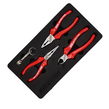 İZELTAŞ Opak Seri 160 mm Pense Yankeski Kargaburun Seti 3 Parça