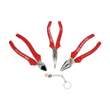 İZELTAŞ Opak Seri 160 mm Pense Yankeski Kargaburun Seti 3 Parça