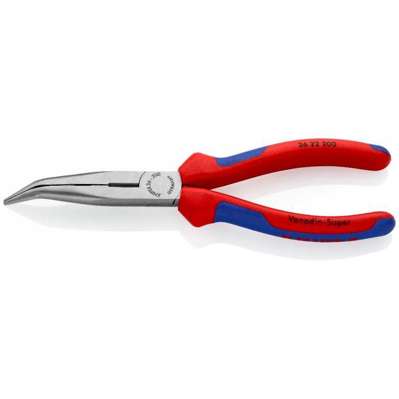KNIPEX Eğri Ağız Kargaburun 200 mm (2622200)