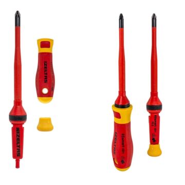 İzeltaş 1000V İzoleli Elektro Slim Tornavida Seti 14 Parça