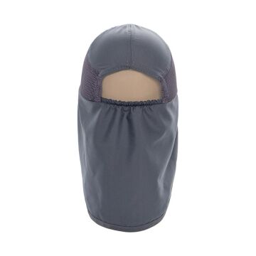 Darbe Emici Şapka Baret Kep Fileli Yeleli - Gri