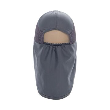 Darbe Emici Şapka Baret Kep Fileli Yeleli - Gri