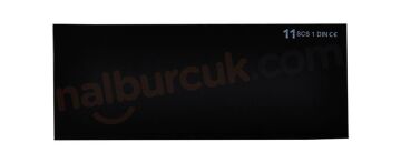 SCS Kaynak Maske Camı 80x110 Siyah No:11