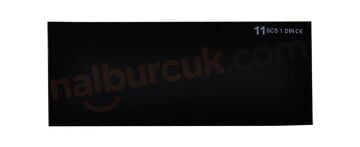 SCS Kaynak Maske Camı 80x110 Siyah No:9