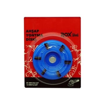 Rox Wood 0027 Ahşap Yontma Diski 85 mm