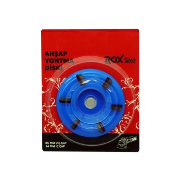 Rox Wood 0027 Ahşap Yontma Diski 85 mm