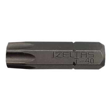 İZELTAŞ Torx Bits 25 mm T40