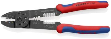 KNIPEX Pabuç Sıkma Ve Kablo Sıyırma Pensesi (9722240)
