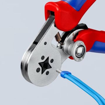KNIPEX Kablo Yüksük Pabuç Sıkma Pensesi (975504)