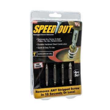Speed Out Hasarlı Vida Çıkarıcı Sökücü Yalama Vida Ucu Çıkartma