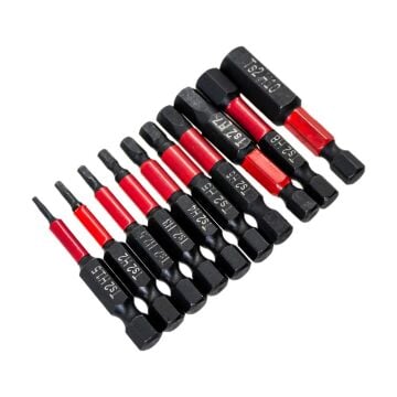 6502 Manyetik Allen Bits Uç Seti 1.5-10mm (11 Parça)