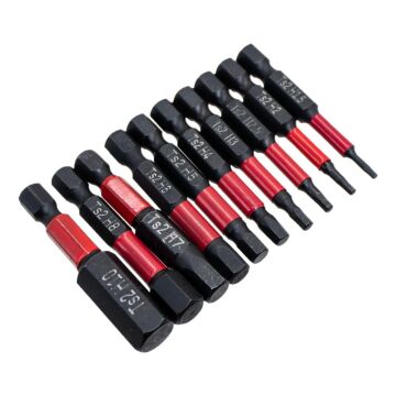 6502 Manyetik Allen Bits Uç Seti 1.5-10mm (11 Parça)