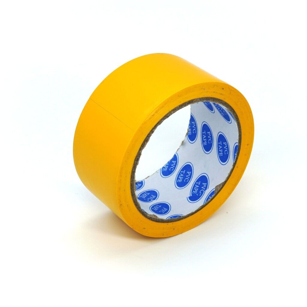 Pvc Yer İşaretleme Bandı Sarı Bant 50 mm x 30 mt