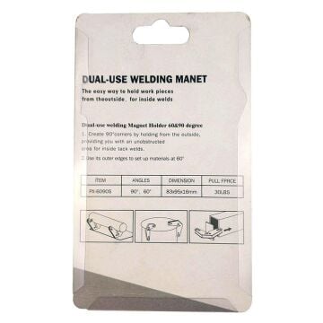 PX6090S Manyetik Açılı Kaynak Tutucu Mıknatıs Seti 2 Parça