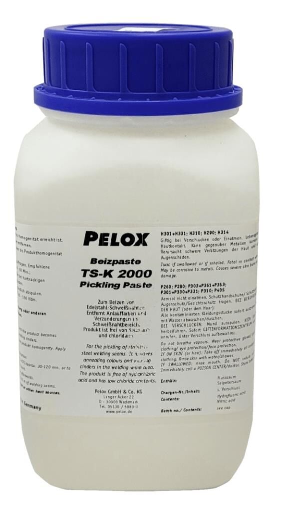 PELOX TS-K 2000 Paslanmaz Kaynak Leke Temizleme Jeli (2 kg)