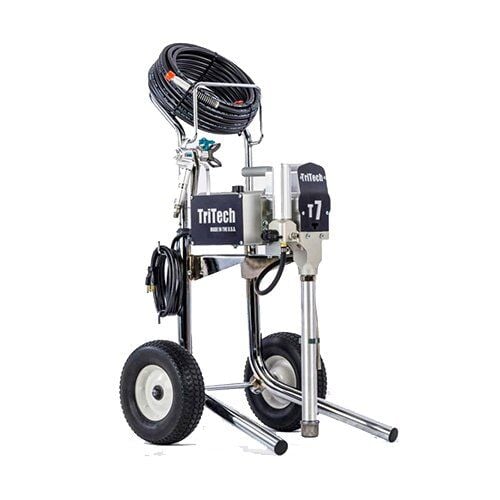 Tritech T7 Elekt. Airless Pompa Seti Standlı