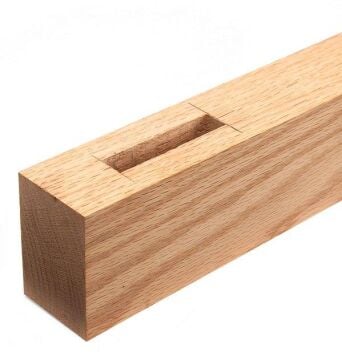 Rox Wood 0038 Sütunlu Matkaba Takılır Zıvana Kare Delik Açma Seti