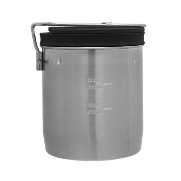 Stanley Paslanmaz Çelik Kamp Yemek Pişirme Seti 0.70 Lt