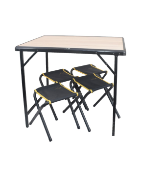 NURGAZ Campout Katlanır Masa Tabure Seti