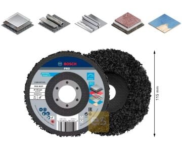 BOSCH PRO N377 Boya Sökücü - Pas Sökücü Disk 115 mm