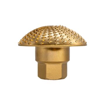 6593 Ahşap Oyma Oval Törpü Disk 50mm M14 (Avuç Taşlama İçin)