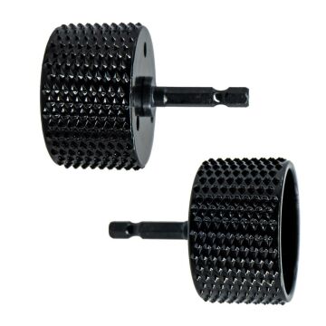 6596 Ahşap Oyma Silindir Törpü 50mm (Bits Saplı)