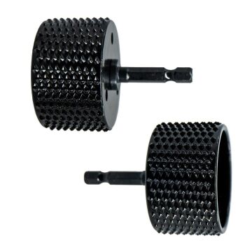 6596 Ahşap Oyma Silindir Törpü 50mm (Bits Saplı)