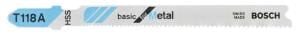 BOSCH T 118 A Metal İçin Dekupaj Testere Ucu (1 Adet)
