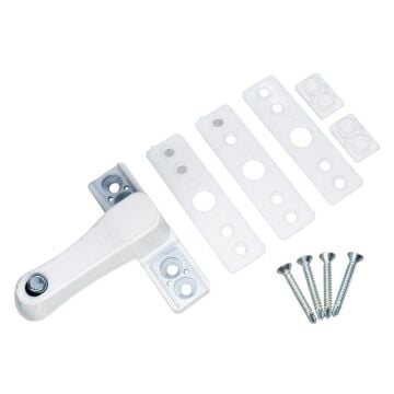 Pvc Pimapen Kapı Pencere Pimli Güvenlik Mandalı - Beyaz