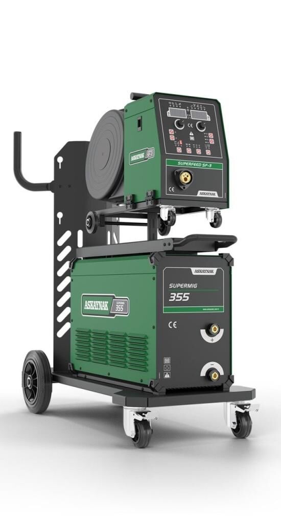 ASKAYNAK SÜPERMİG 355 Sinerjik Gazaltı Kaynak Makinası 350 Amper