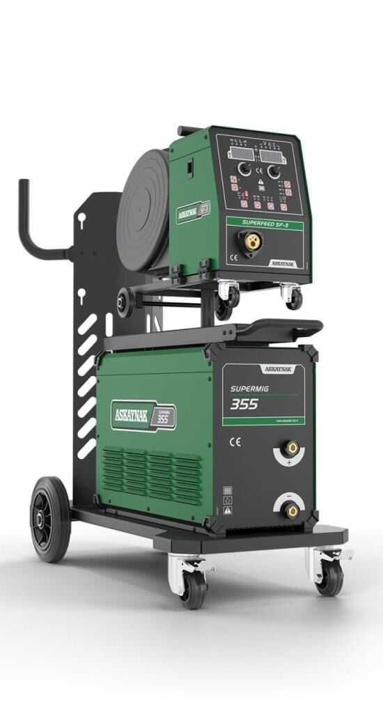 ASKAYNAK SÜPERMİG 355 Sinerjik Gazaltı Kaynak Makinası 350 Amper