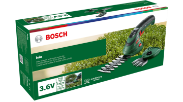 BOSCH ISIO Akülü Çim ve Çit Kesme Makinası 3.6 Volt